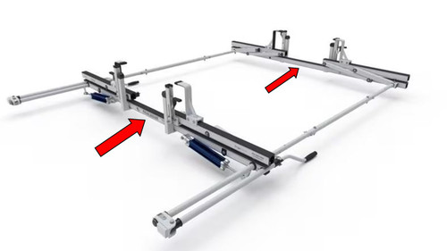 LadderProducts.com | Prime Design ErgoRack CrossBar Kit 62" CBR-0001