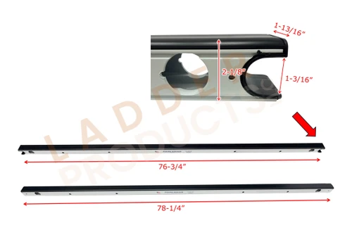 LadderProducts.com | Prime Design ErgoRack CrossBar Kit 78" CBR-0005