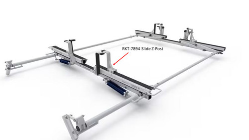 LadderProducts.com | Prime Design RKT-7894 Slide Z-Post 7.25 IN Single Ladder