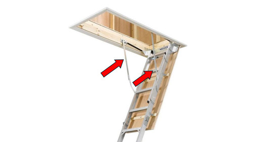 LadderProducts.com | Werner 36-97 Attic Ladder Support Arm Kit
