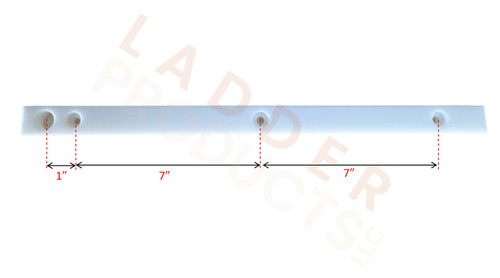 LadderProducts.com | Adrian Steel Strip Slide Wear 18-1/4"