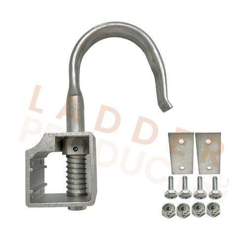 LadderProducts.com | Werner Extension Ladder Right Side Cable Hook Kit 74-2