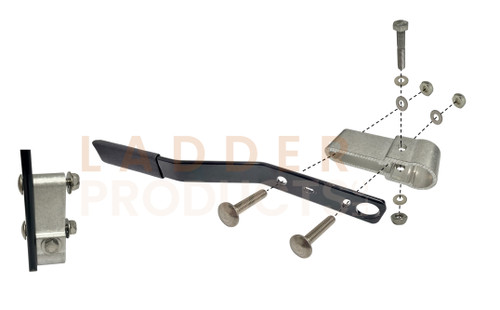 LadderProducts.com | Prime Design CDR-8724 AluRack RH Quick Clamp Handle Assembly