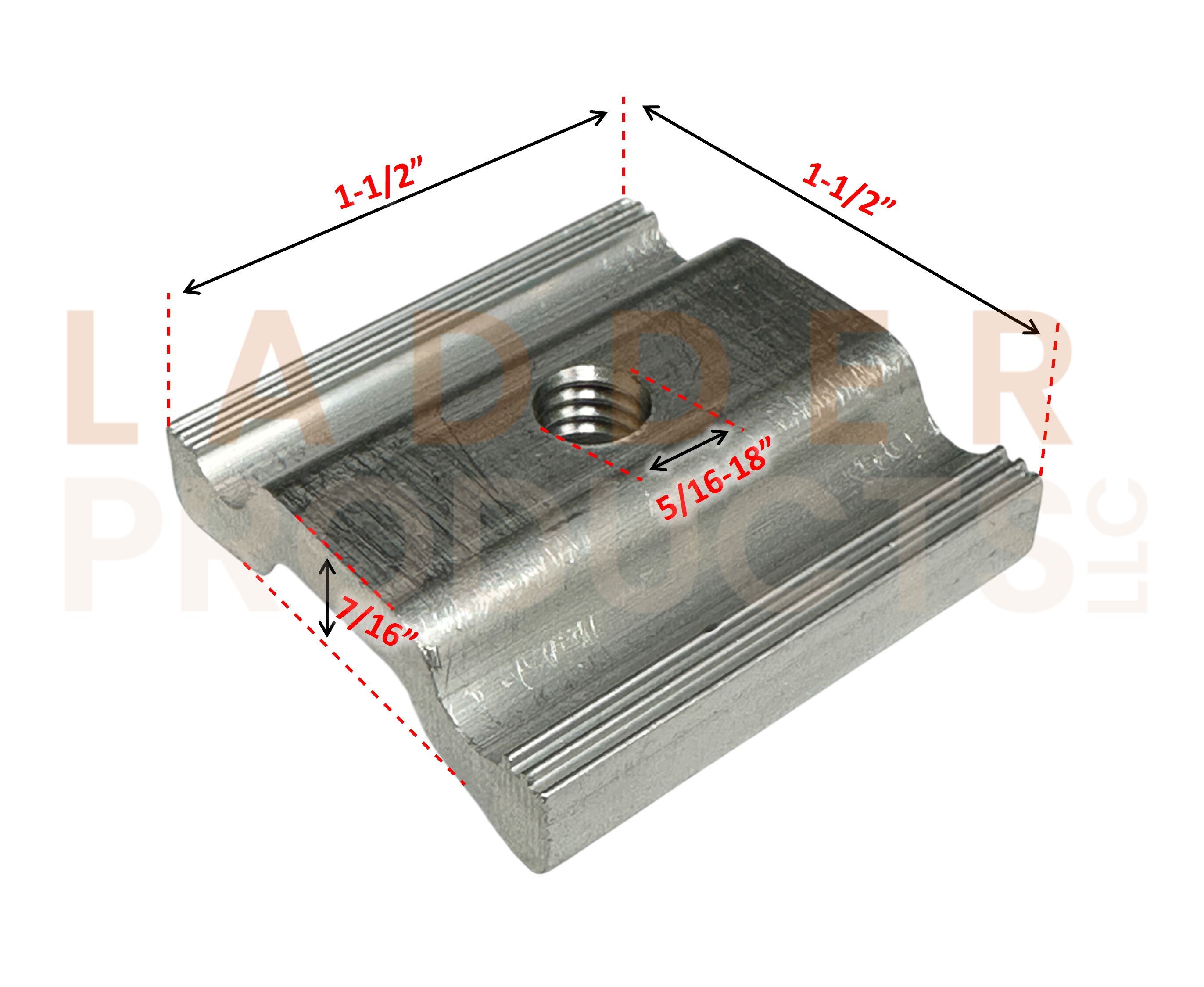 Adrian Steel Slide Mount 35335-0 for Grip Lock Weldment Handle