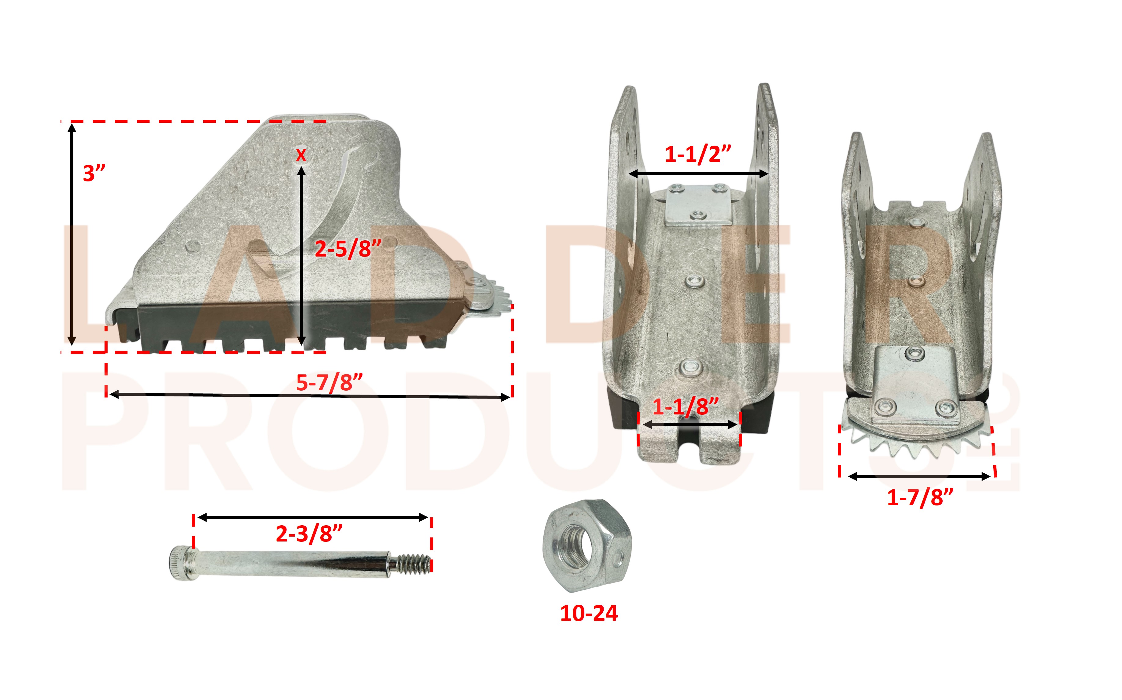 Little Giant Hyperlite Lock Foot Shoe Kit 27132