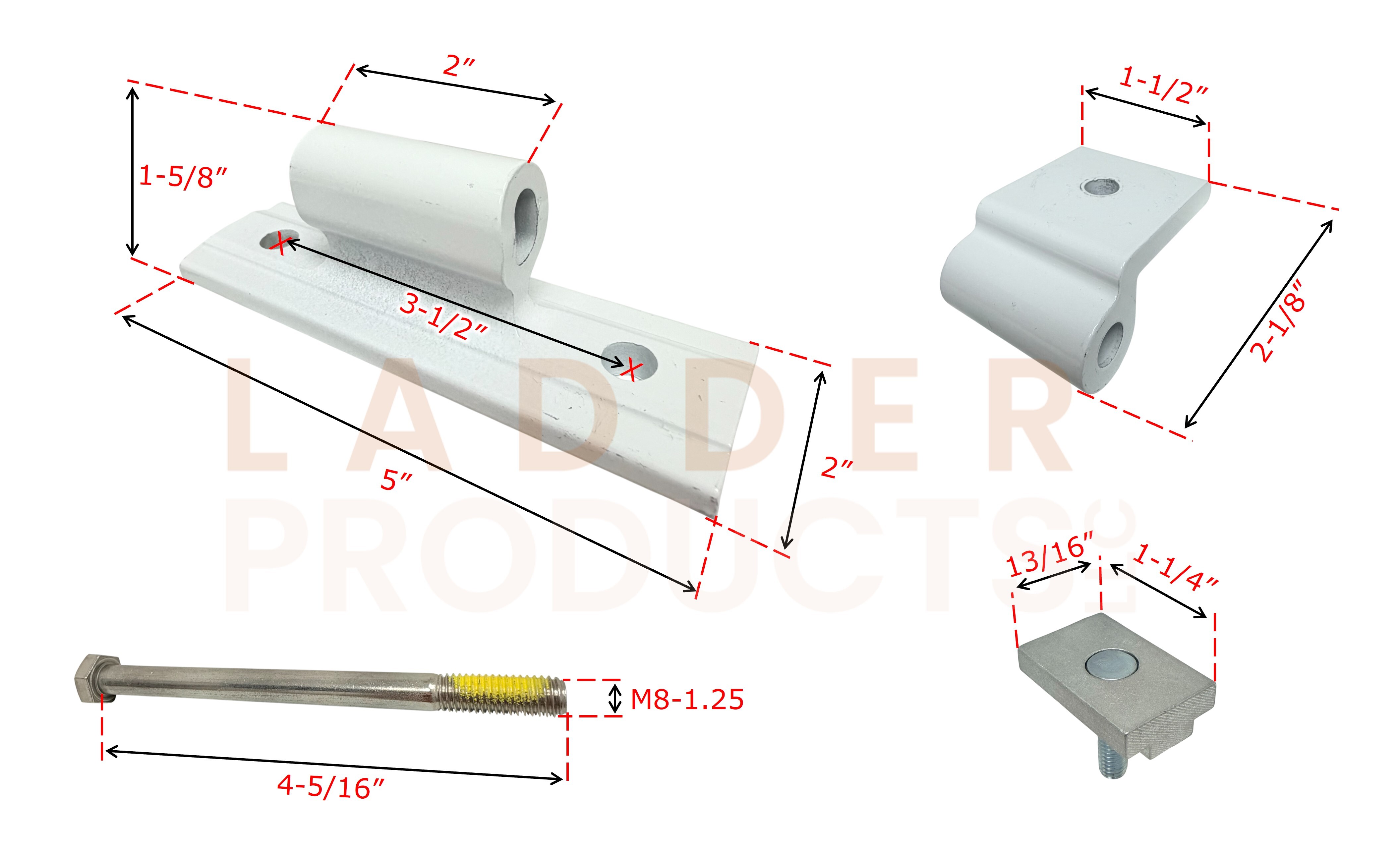 Prime Design Channel Mounting Assembly MPK-8006 for Stiff to Flex