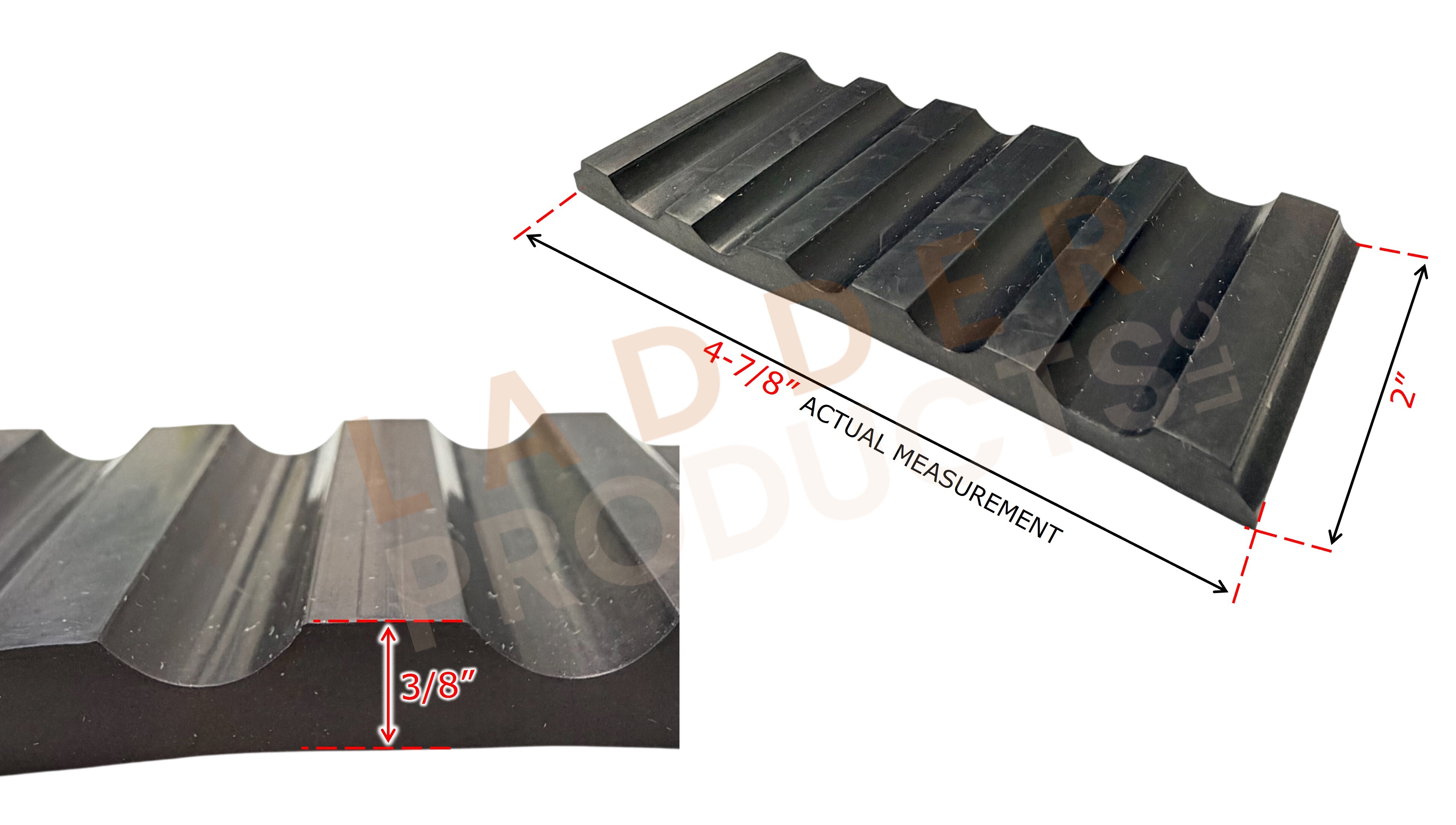 Werner Foot Pad 56899-01 for Model 7100 Series Model (4-Pack)