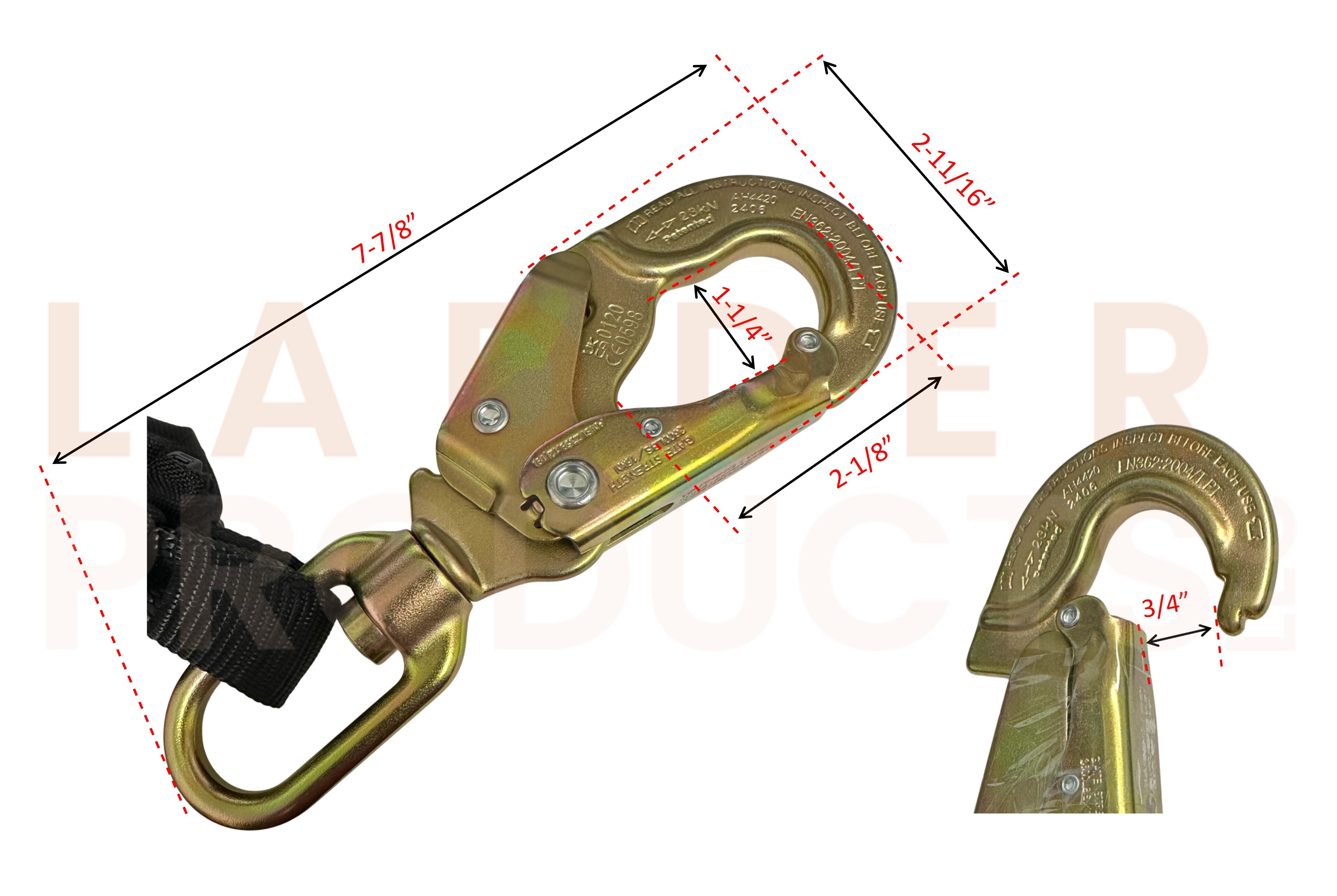 Werner Max Patrol Leading Edge 20' Cable Self-Retracting Lifeline