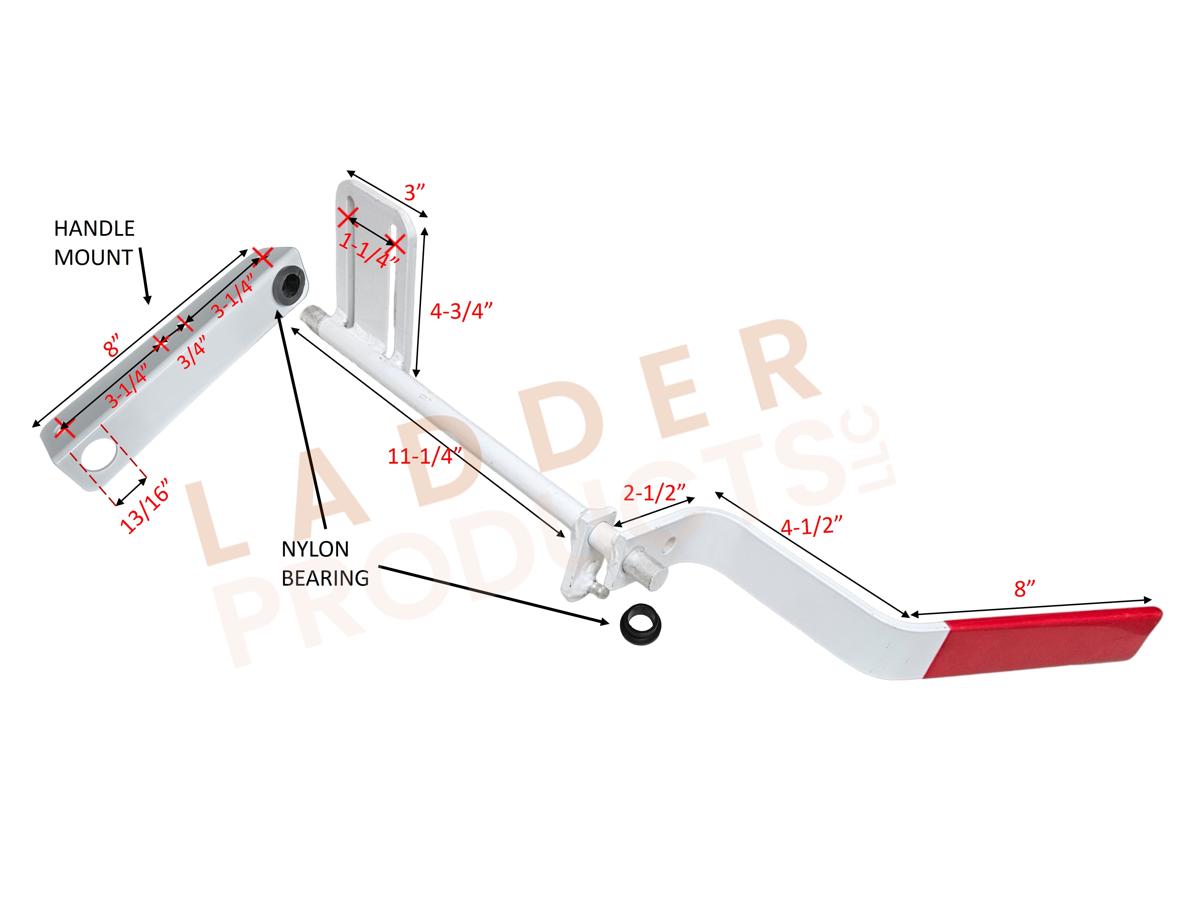Weather Guard Quick Clamp Driver Side Handle 7578