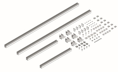 Prime Design FBM-1010 Nissan NV Cargo Roof Mounting Kit