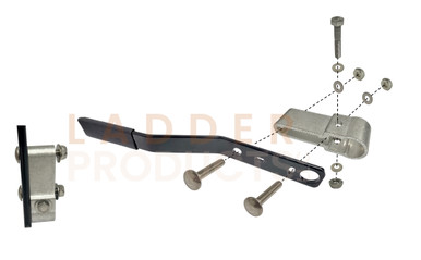Prime Design CDR-8724 AluRack RH Quick Clamp Handle Assembly