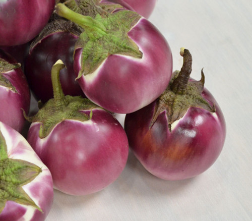 Round Mauve Eggplant Seeds