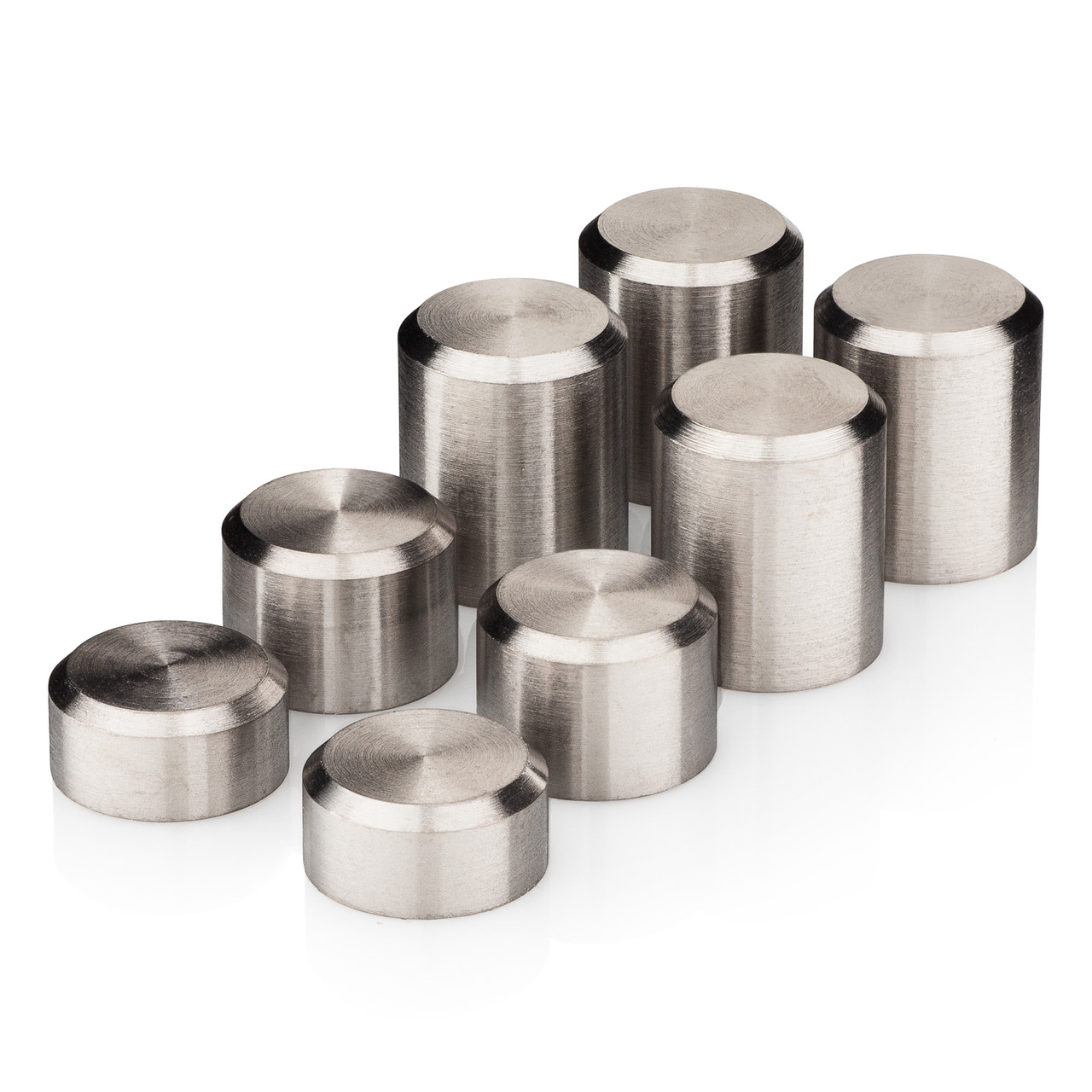 3/8 inch Zinc Cylinder Weights for Pinewood Derby Cars