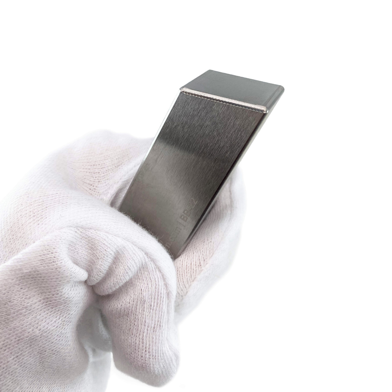 Tungsten Bucking Bar BB22 1.16 lbs, Angled End 0.875" x 0.875" x 2.6