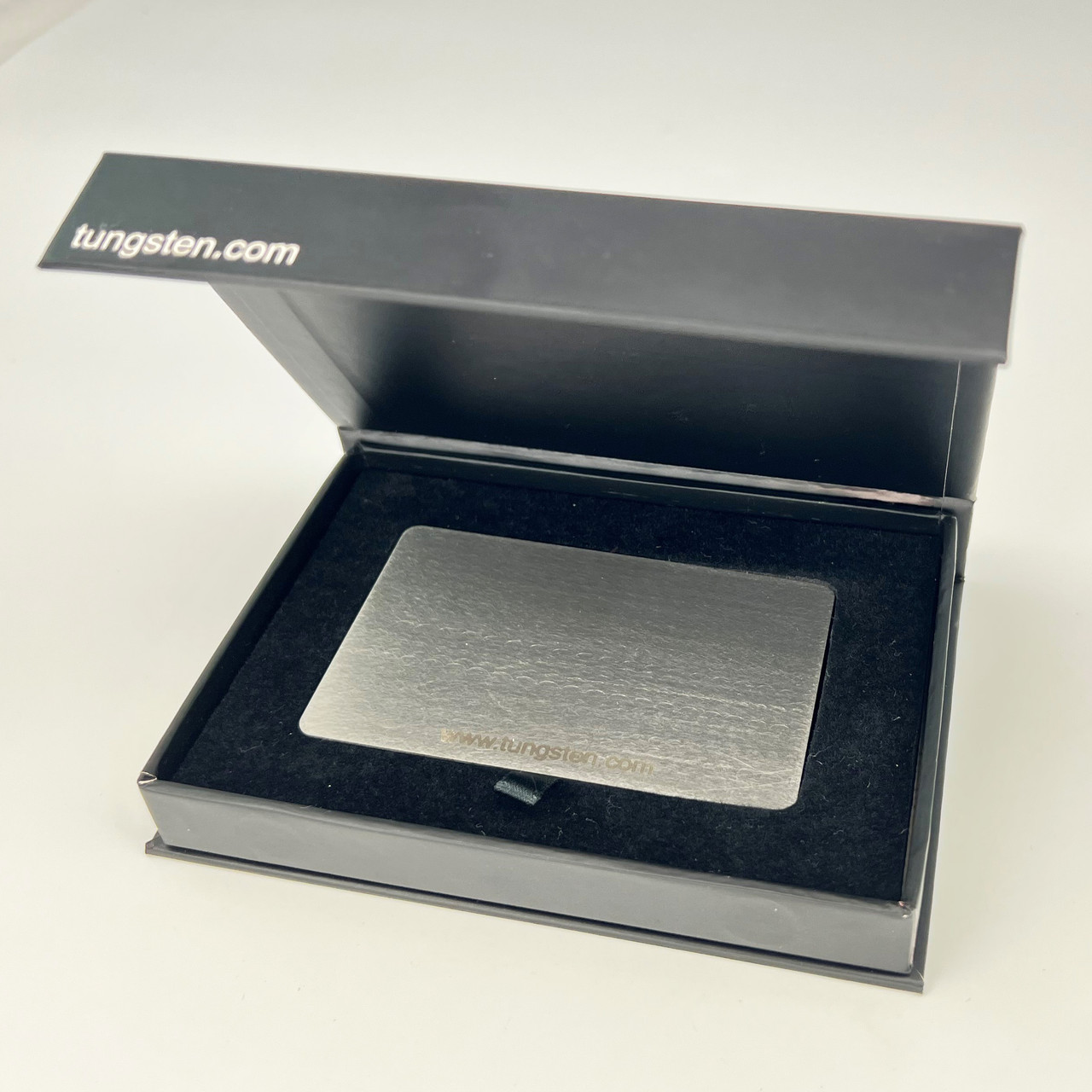 Custom Engraved Tungsten Card Midwest Tungsten Service
