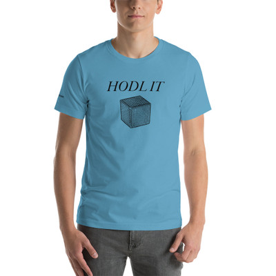 Hodl It Cube Unisex t-shirt