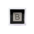 0.5" Engraved Tungsten Letter Cube