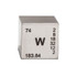 Tungsten Element Cube - Engraved - 1"