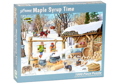 Maple Syrup Time Jigsaw Puzzle | 1000 PC - Vermont Christmas Company