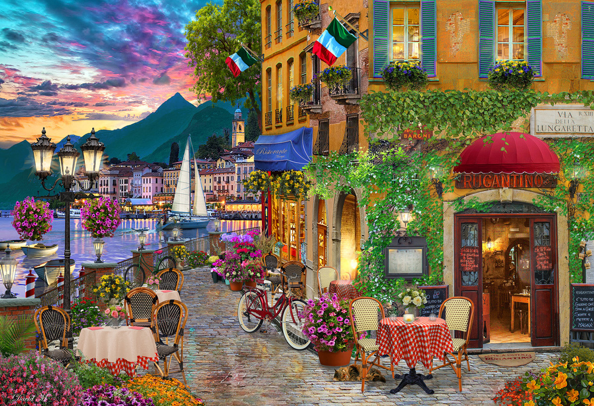 Inviting Italy Jigsaw Puzzle | 100 PC - Vermont Christmas Company