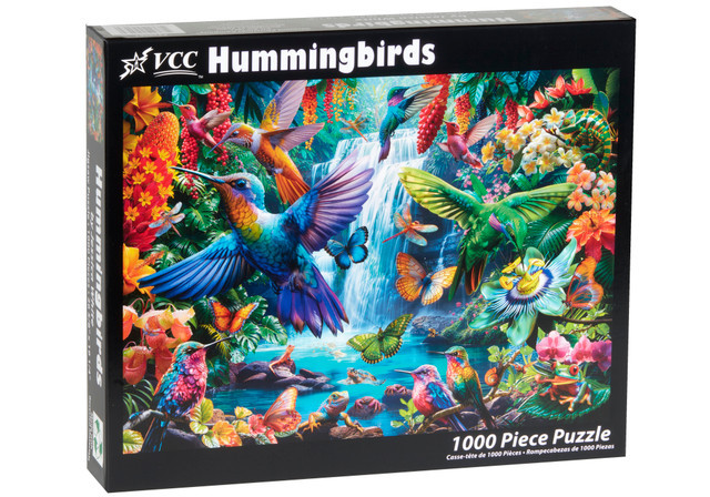 Hummingbirds Jigsaw Puzzle | 1000 PC - Vermont Christmas Company