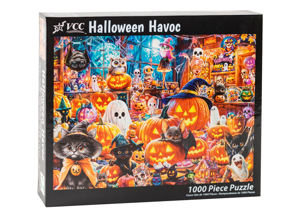 Halloween Havoc Jigsaw Puzzle | 1000 PC - Vermont Christmas Company