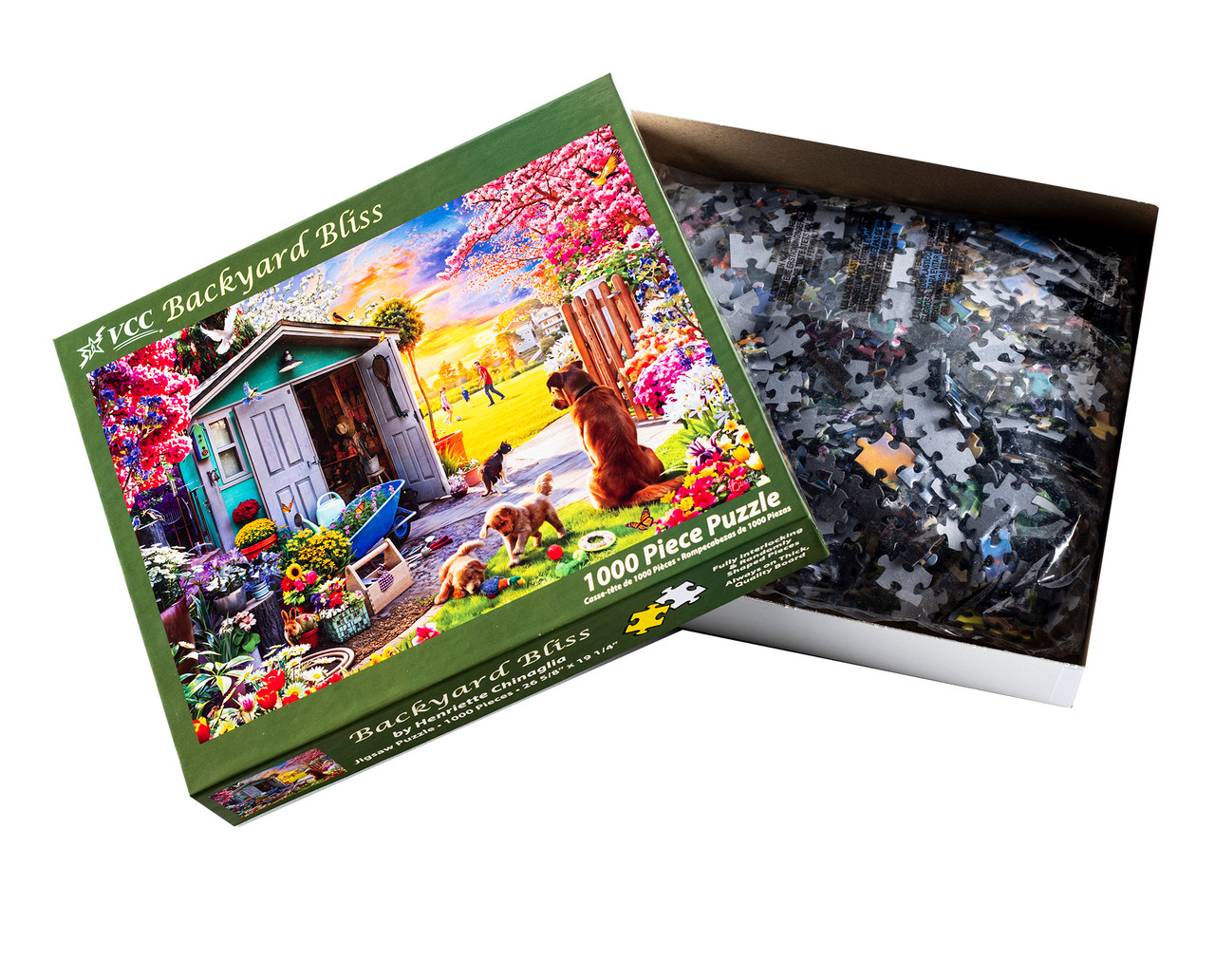 Backyard Bliss Jigsaw Puzzle | 1000 PC - Vermont Christmas Company