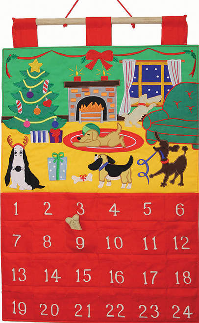 Dog Gone It Fabric Advent Calendar