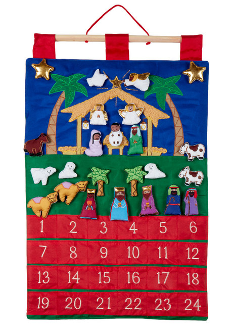 Holy Night Fabric Advent Calendar