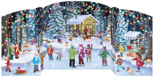 Holiday Skaters Advent Calendar