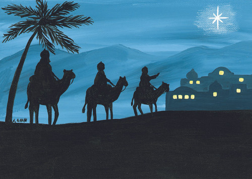 Box Magi from East Christmas Cards
