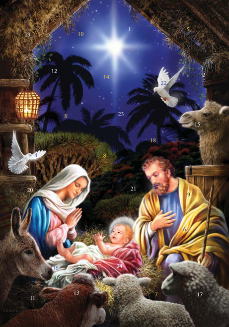 Heaven's Light Greeting Card Advent Calendar Heaven's Light Greeting Card Advent Calendar