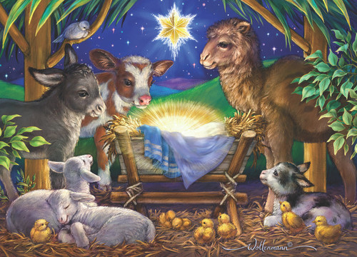 A Child is Born Christmas Cards - Set of 100 A Child is Born Christmas Cards - Set of 100