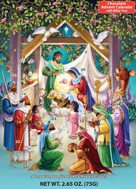 Alleluia Chocolate Advent Calendar Alleluia Chocolate Advent Calendar