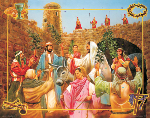 Jerusalem Lenten Countdown Calendar