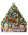 Christmas Tree Wooden Advent Calendar