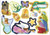 Kid's Nativity Sticker Advent Calendar