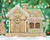 Gingerbread House Sticker Advent Calendar