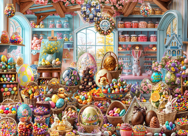 Easter Jigsaw Puzzle 1000 Pieces