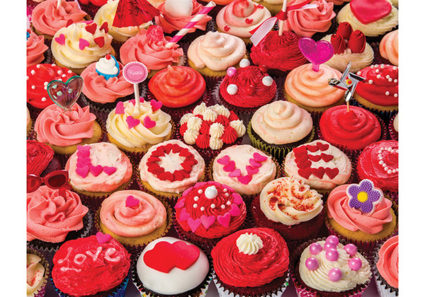 Cupcakes of Love Jigsaw Puzzle | 1000 PC