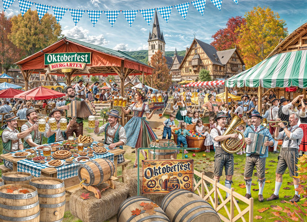 Oktoberfest Jigsaw Puzzle 1000 Pieces