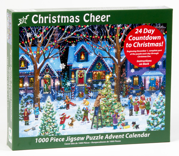 Christmas Cheer Jigsaw Puzzle Advent Calendar