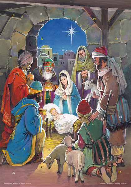 Savior's Light Advent Calendar w/ Env