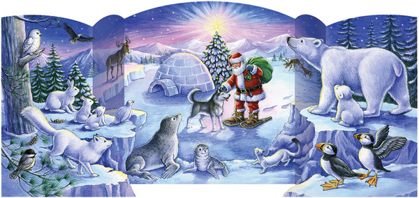 North Pole Friends Advent Calendar