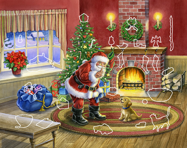 No Barking Sticker Advent Calendar
