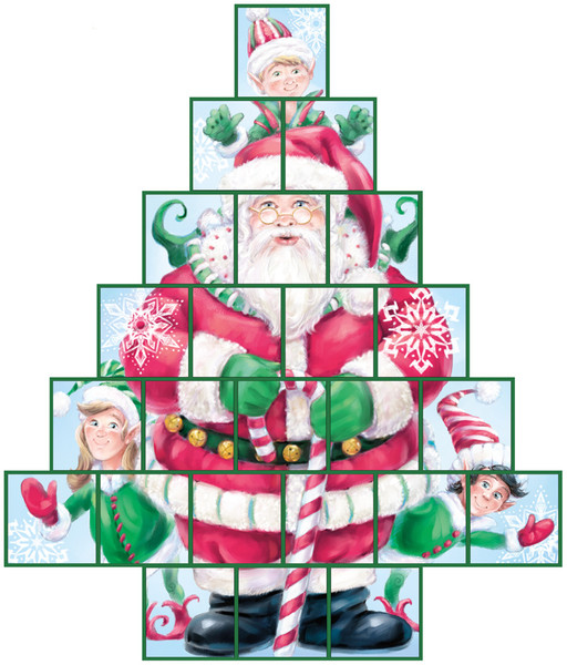 Secret Santa Treasure Box Advent Calendar