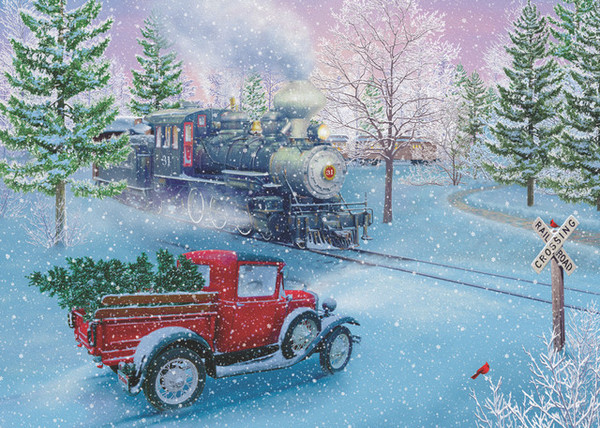 Box Christmas Journey Christmas Cards