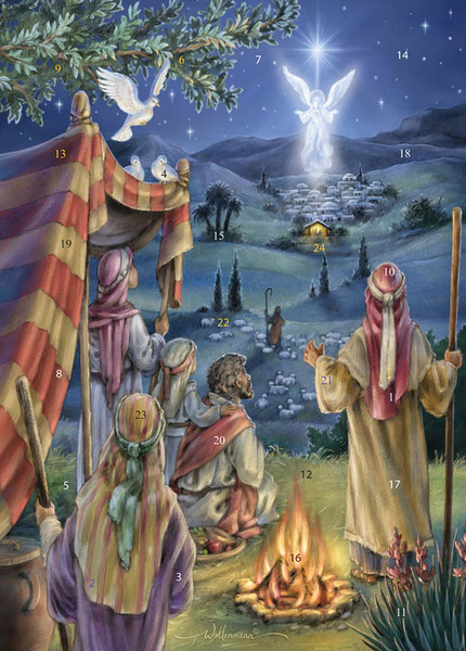 Following the Star Greeting Card Advent Calendar Following the Star Greeting Card Advent Calendar