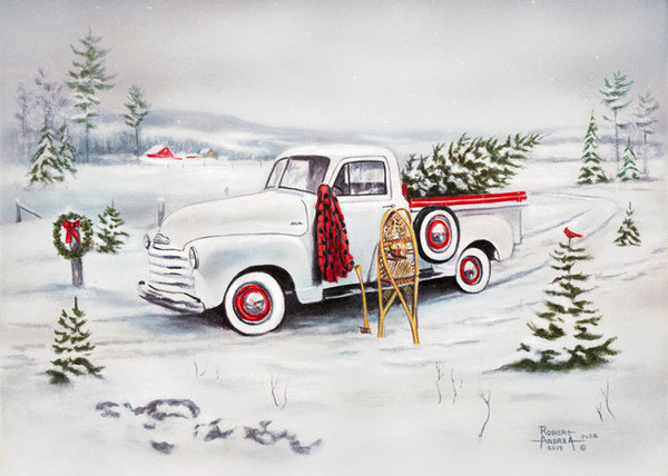 Season's Solitude Christmas Cards - Set of 100 Season's Solitude Christmas Cards - Set of 100