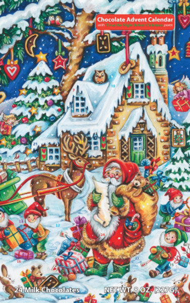 Santa's Helpers Chocolate Advent Calendar